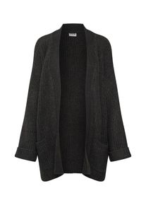 Noisy may, Damen Strickjacke 'NMGERDA L/S KNIT CARDIGAN', Anthrazit