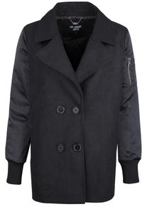 Dry Laundry Japan Dry Laundry, Damen Anorak, Schwarz