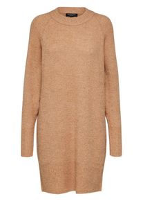 Selected Femme, Damen Strickkleid, Camel