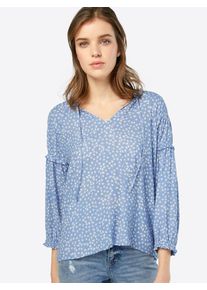 GAP, Damen Tunika 'ZEN', Blau / Weiß