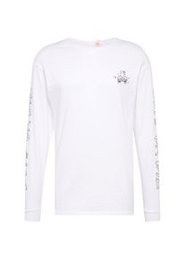 Inferno Ragazzi, Herren Langarmshirt 'milky wave', Schwarz / Weiß