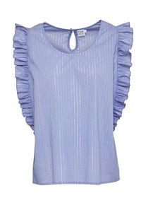 Saint Tropez, Damen Top 'GLITTER STRIPES', Blau