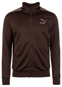 Puma, Herren Jacke 'Classics T7', Kastanienbraun / Cappuccino