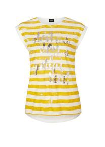 s.Oliver BLACK LABEL, Damen Shirt, Gelb / Silber / Wei&szlig;