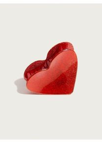 Pico For EDITED, Damen Haarklammer 'Heart', Rot