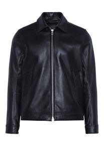 J. Lindeberg J.Lindeberg, Herren Lederjacke 'Dave Clean', Schwarz