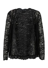 ZIZZI, Damen Pullover 'XASHAKE, L/S, CARDIGAN', Schwarz