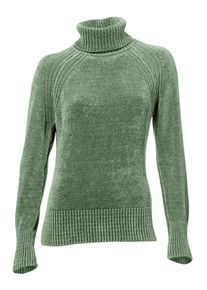 Heine, Damen Rollkragenpullover, Grasgrün