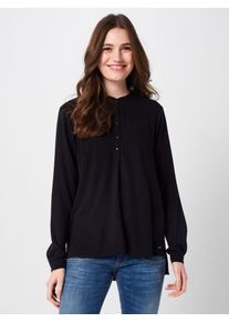 Tom Tailor Denim, Damen Bluse, Schwarz