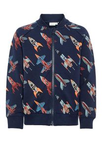 name it, Strickjacke, Saphir / Mischfarben