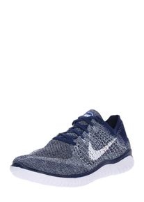 Nike, Herren Laufschuh 'Free RN Flyknit', Blau / Wei&szlig;
