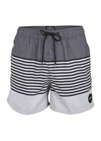 Quiksilver, Herren Badeshorts 'REVOLUTION', Grau / Anthrazit
