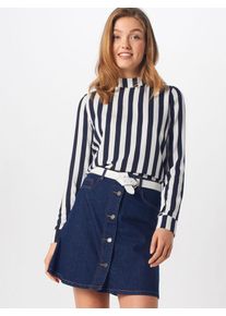 Vila, Damen Bluse 'SOMMI', Navy / Weiß