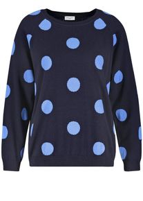 Gerry Weber, Damen Pullover, Nachtblau / Hellblau