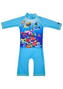 Swimpy, Schwimmanzug, Hellblau / Mischfarben
