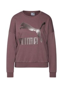 Puma, Damen Sweatshirt 'Classics Logo Crew', Ros&eacute;