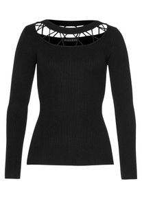 Melrose, Damen Pullover, Schwarz