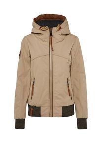 Naketano, Damen Übergangsjacke, Sand / Rostbraun / Braunmeliert
