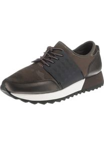 s.Oliver RED LABEL, Damen Sneakers, Braun / Schwarz / Weiß