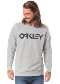 Oakley, Herren B1B Crew Sweatshirt, Hellgrau