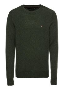 Tommy Hilfiger, Herren Pullover 'SOFT WOOL CNECK', Khaki