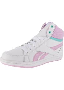Reebok, M&auml;dchen Sneakers High 'ROYAL PRIME MID', Mint / Pink / Wei&szlig;