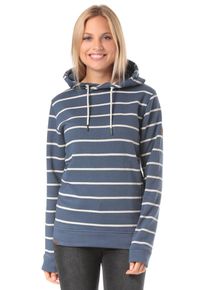 LAKEVILLE MOUNTAIN, Damen Kapuzenpullover 'Mara Striped K', Blau