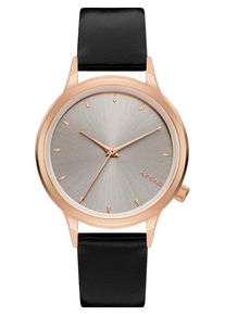 Komono, Damen Uhr 'Lexi', Rosegold / Rauchgrau / Schwarz