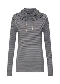 ABOUT YOU, Damen Pullover 'Liz', Schwarz / Wei&szlig;