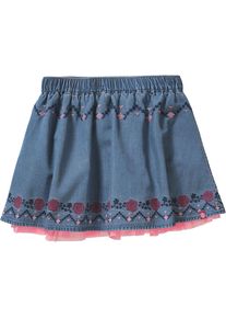 REVIEW KIDS REVIEW FOR KIDS, M&auml;dchen Jeansrock, Navy / Blue Denim / Pink
