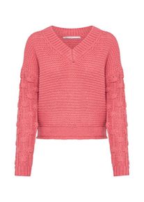 Only, Damen Pullover 'onlMARY BUBBLE KNT', Pink
