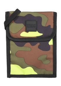 Urban Classics, Herren Tasche 'Neck Pouch Oxford', Gelb / Grün