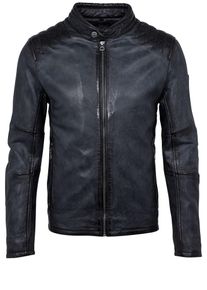 Gipsy, Herren Lederjacke 'RIO W18 SF LASANV', Navy