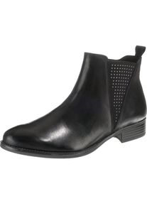 Caprice, Damen Chelsea Boots, Schwarz