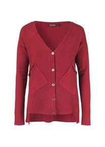 Blue, Damen Strickjacke, Rot