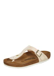 Birkenstock, Damen Pantolette 'Gizeh', Creme