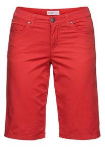 sheego Basic, Damen Bermudas, Rot
