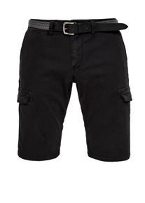 s.Oliver RED LABEL, Herren Bermuda, Schwarz