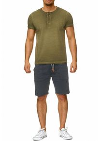 INDICODE JEANS, Herren Shirt 'Keswick', Khaki