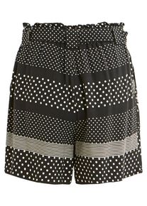 Object, Damen Shorts, Schwarz / Wei&szlig;