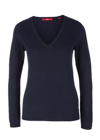 s.Oliver RED LABEL, Damen Pullover, Nachtblau