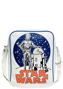 logoshirt, Damen Tasche 'Krieg der Sterne - C-3PO R2-D2', Wei&szlig;