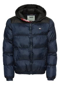 Tommy Jeans, Herren Steppjacke, Dunkelblau / Schwarz