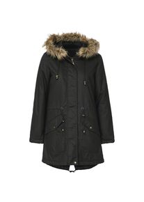 emoi, Damen Parka, Schwarz