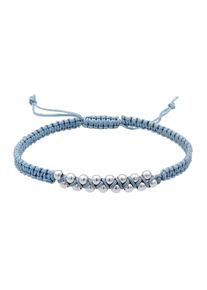 Elli, Damen Armband, Taubenblau / Silber