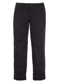 AJC, Damen Chinohose, Schwarz