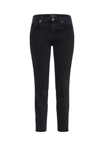 7 For All Mankind, Damen Jeans, Black Denim