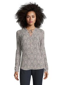 Cartoon, Damen Bluse, Hellblau / Beere / Pastellorange / Weiß