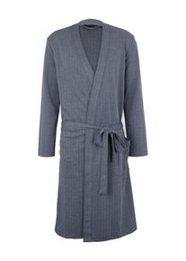 Schiesser, Herren Bademantel, Royalblau