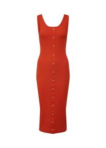 New Look, Damen Kleid, Dunkelorange